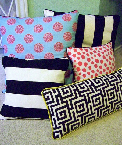 No-Sew Pillow Covers Tutorial and Pattern Ideas
