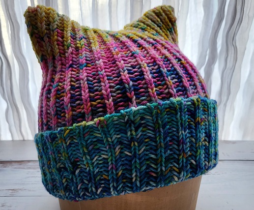 Loom Knitting by This Moment is Good!: Pussy Hat Project For Loom  Knitters(Free Pattern)