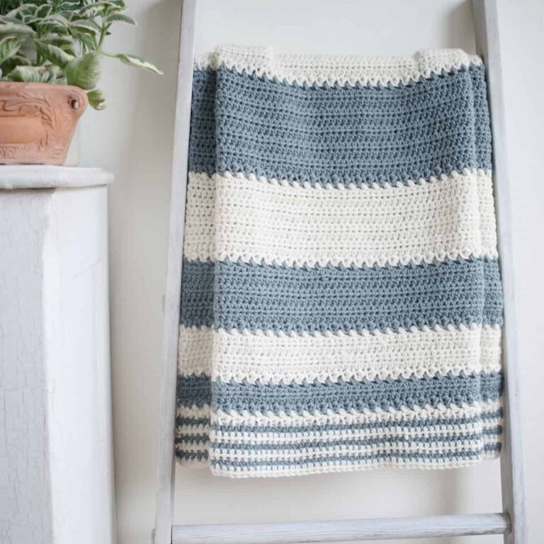 Free Striped Crochet Blanket Patterns