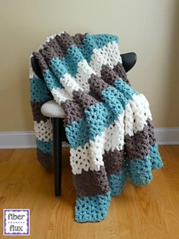 Free Chunky Crochet Blanket Pattern